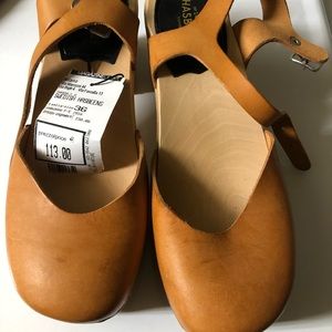 European clog. With tags